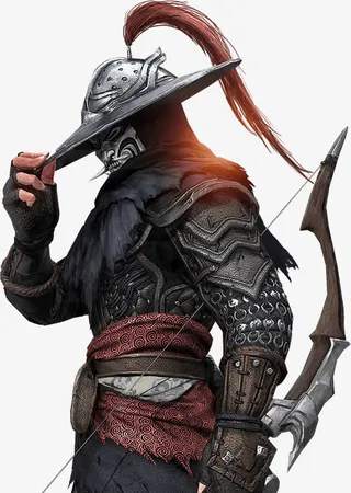 游戏人物带面具男子免抠