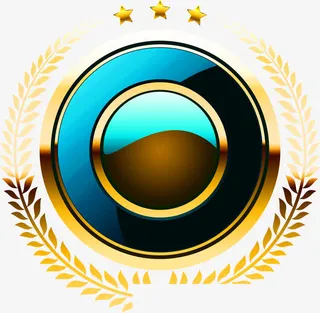 麦穗样式招聘海报免抠