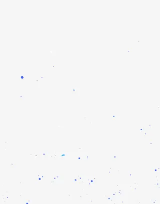 蓝色简约碎片礼花漂浮素材免抠