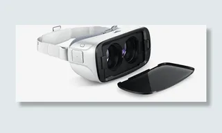 商品白色VR眼镜免抠