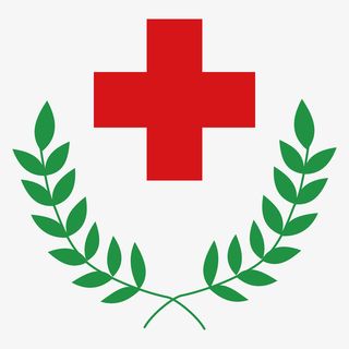 红十字会医疗标签免抠
