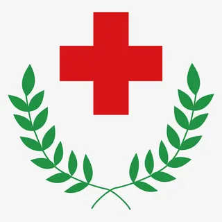 红十字会医疗标签免抠