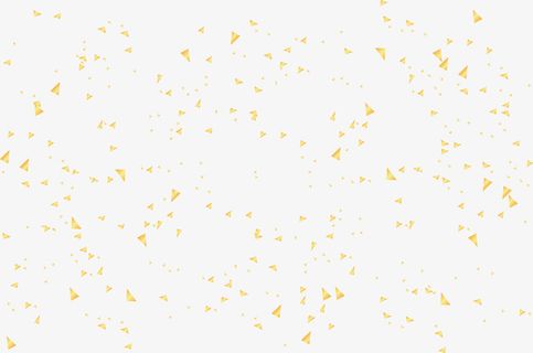 金色闪耀漂浮礼花免抠