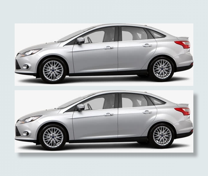 银色福特座驾免抠