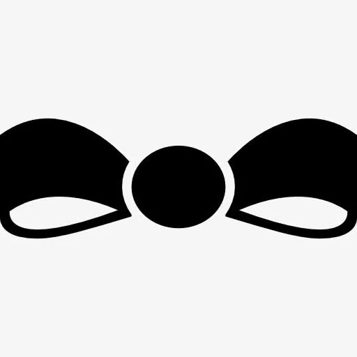 丝带蝴蝶结图标免抠