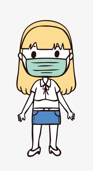 人物手绘插画可爱素材98免抠