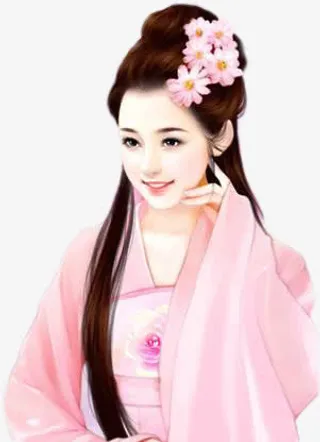 古代美女免抠