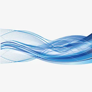 波浪线条免抠
