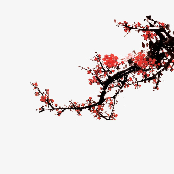 梅花花枝免抠