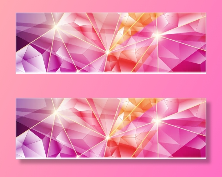 炫酷大气钻石质感淘宝海报背景免抠