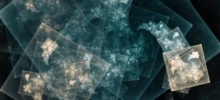 渐变蓝色科技背景高清