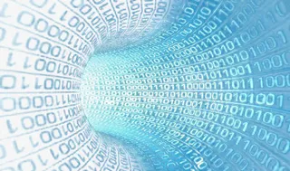 蓝色数字通道免抠