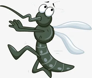 一只惊呆了的蚊子免抠