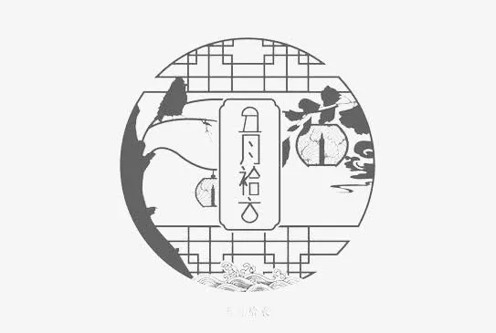 中国风唯美插画免抠
