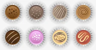 矢量图菌落免抠