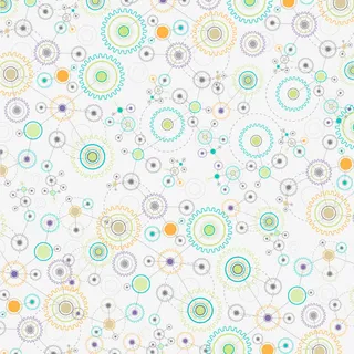 蓝色简约风格圆圈底纹背景矢量