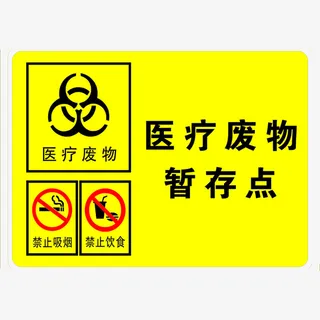 废物标志医疗垃圾免抠