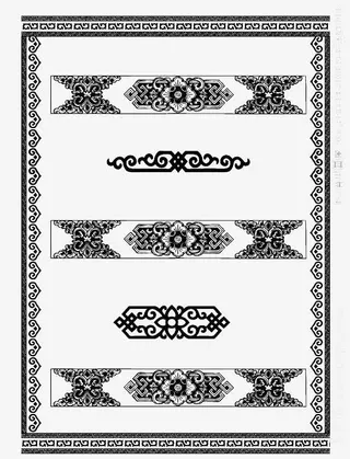中国风边框免抠