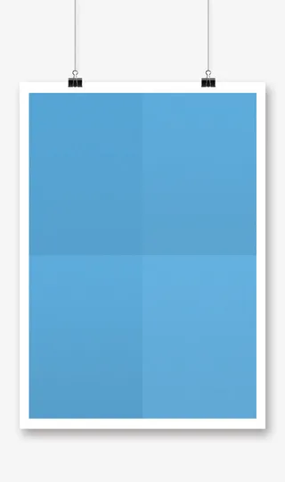 蓝色吊牌边框背景公告框消息框