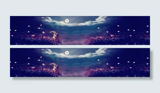 浪漫之夜背景高清