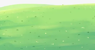 卡通插画绿色草地免抠其他元素