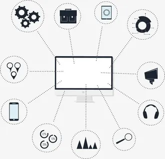 现代互联网时代免抠