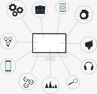 现代互联网时代免抠