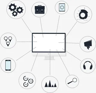 现代互联网时代免抠