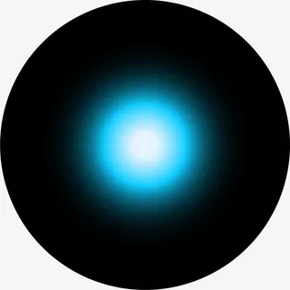 蓝色梦幻光芒免抠