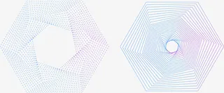几何线条渐变背景元素几何图形