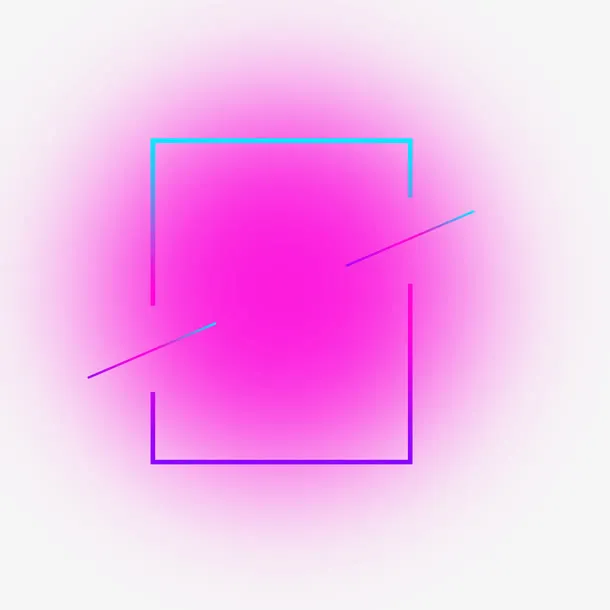 文字框紫色渐变免抠