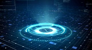 科技深蓝色背景高清