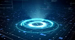 科技深蓝色背景高清