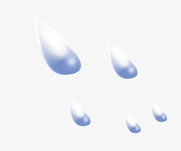 掉落的泪水图片素材免抠