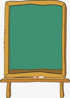 手绘黑板免抠