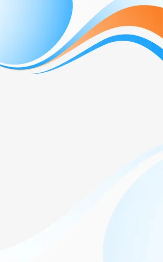 手绘多彩弧线免抠