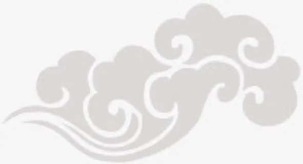 灰色祥云七夕情人节免抠