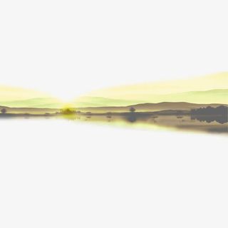 中国风远山免费Png素材免抠