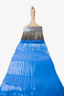 蓝色粉刷纹理免抠