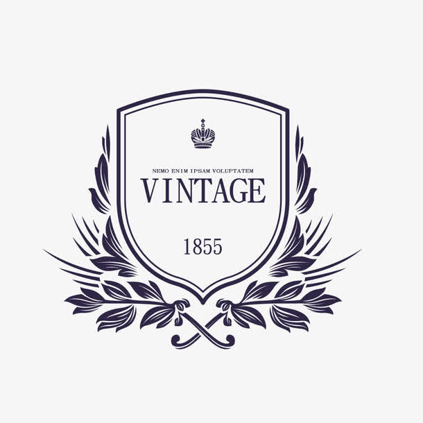 欧式花纹图片矢量素材免费下载免抠标签元素