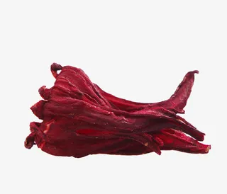 一朵洛神花干图片素材免抠