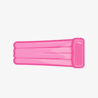 矢量粉色游泳池漂浮垫免抠