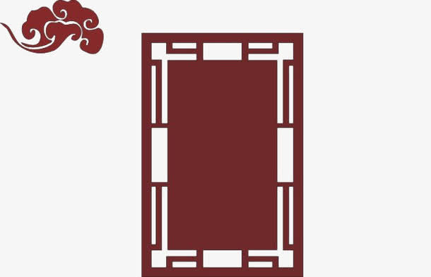 中式门窗免抠