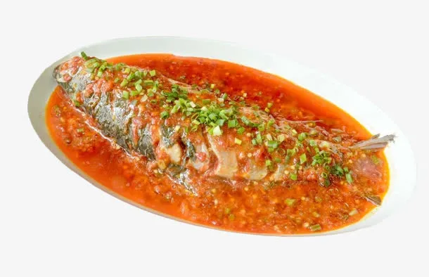 川菜美味美食酸辣鱼餐饮免抠
