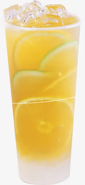 满杯橙子果汁免抠