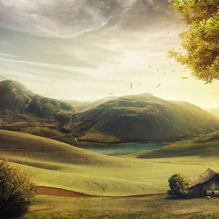 简约风景背景图高清