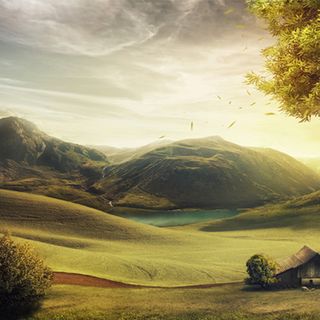 简约风景背景图高清