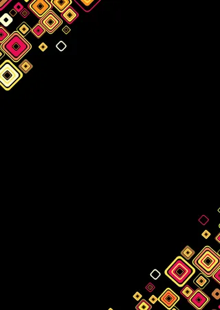 不规则几何时尚元素方格黑色海报背景高清