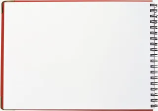 空白的绘画本免抠