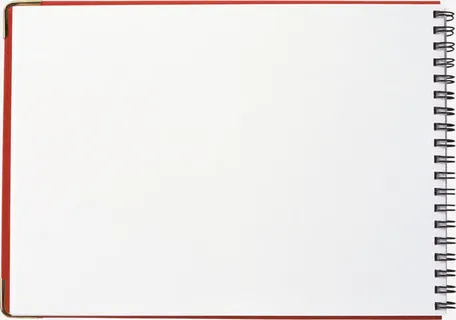 空白的绘画本免抠 空白的绘画本免抠
